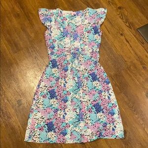 Lilly Pulitzer floral short sleeve dress